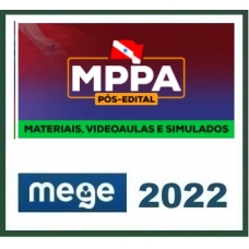 MP PA Promotor - Reta Final - Pós Edital -  Turma SET 2022 (MEGE 2022) Ministério Público do Pará